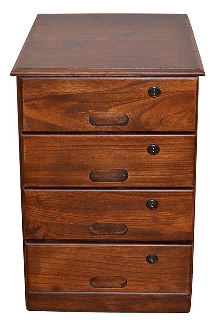 Amazon｜鍵付プライバシーチェスト4段 OSK-K024｜チェスト・タンス