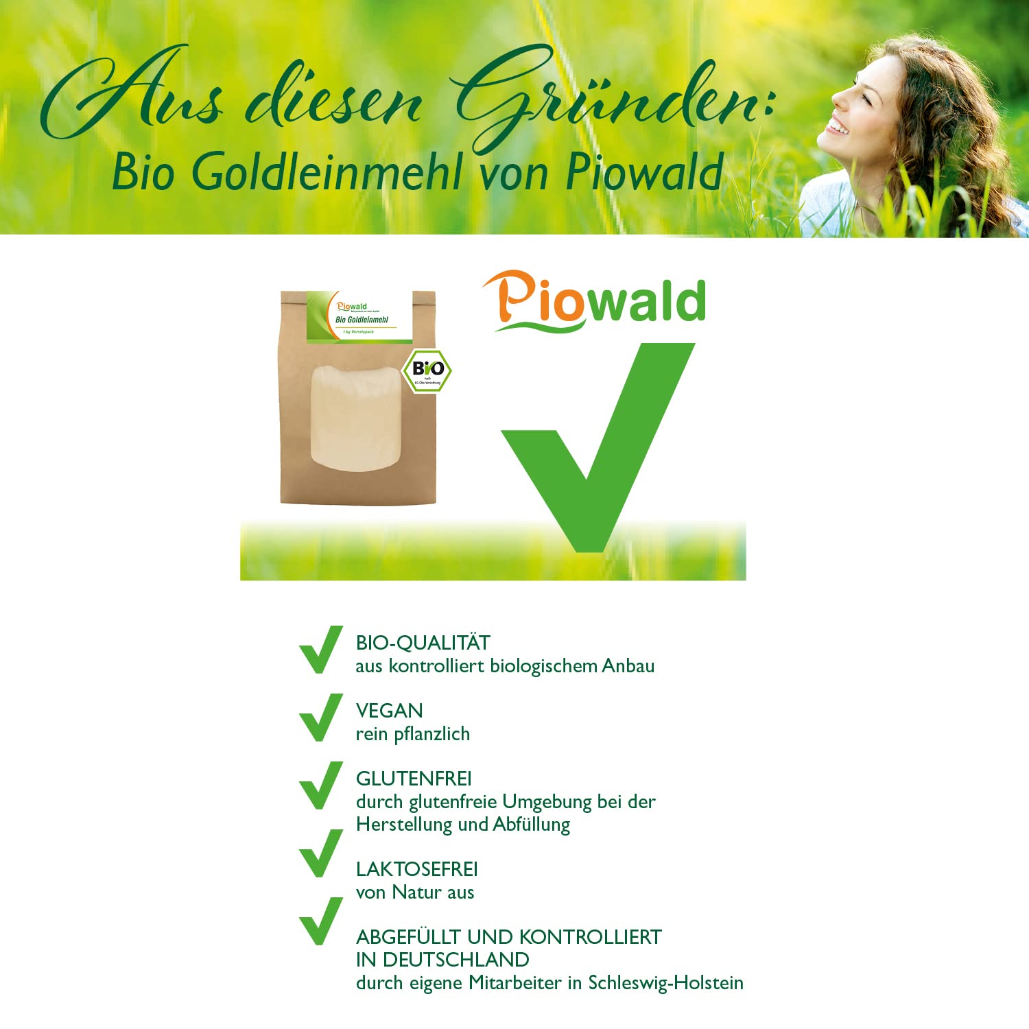 BIO Goldleinmehl - 1 kg