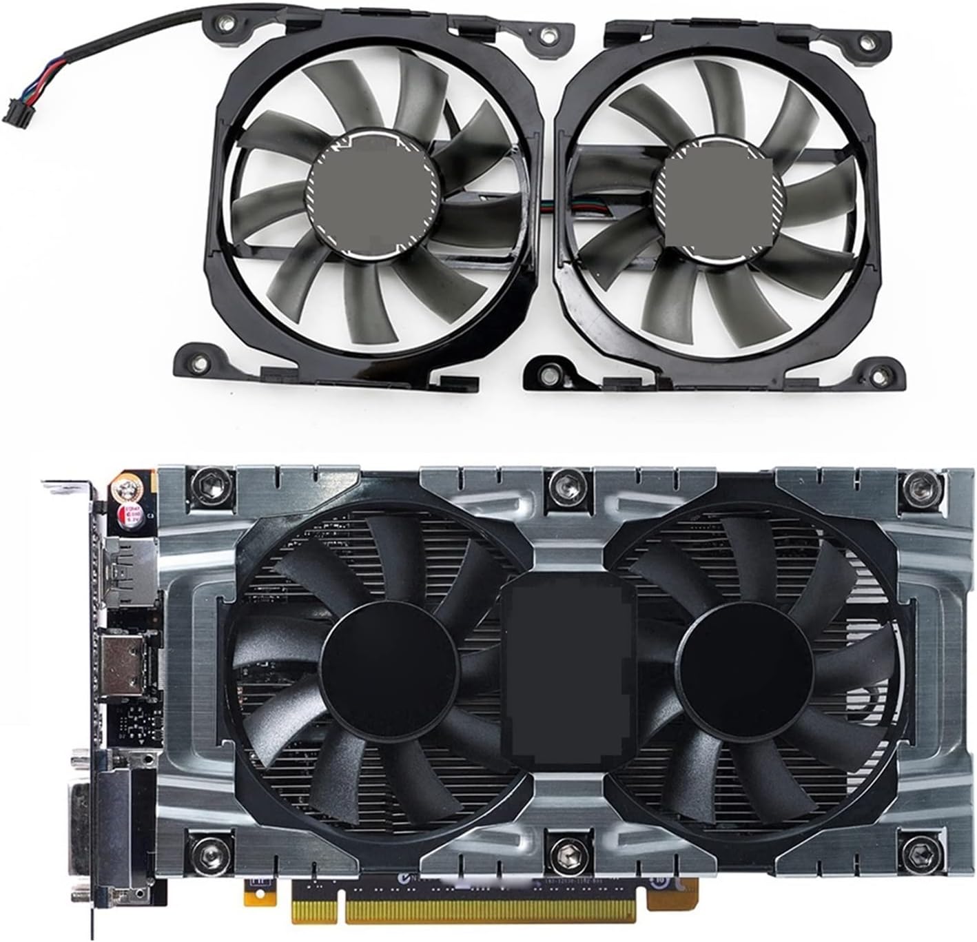 YOUMEINU L1968015PWM-4P 12V 0.40A CF-12815B GTX660 GTX760 Compatible For INNO3D GEFORCE GTX 650TI 660Ti 670 660 X2 Graphics Card Cooler Cooling Fan perfection