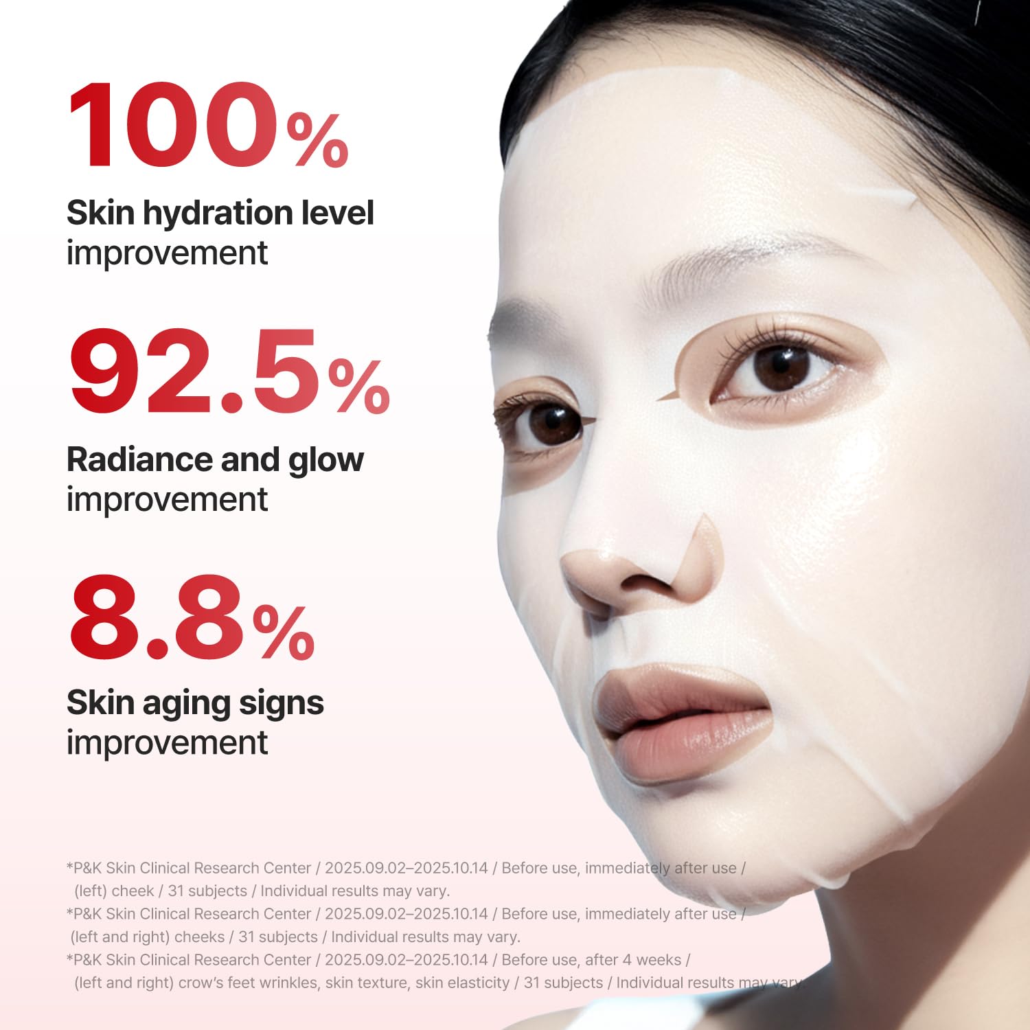 CENTELLIAN 24 Madeca Derma Maschera per lifting intensivo, 10 fogli (24,84 ml ciascuno), maschera viso anti invecchiamento con TECA, collagene e PDRN per idratazione, compattezza ed elasticità