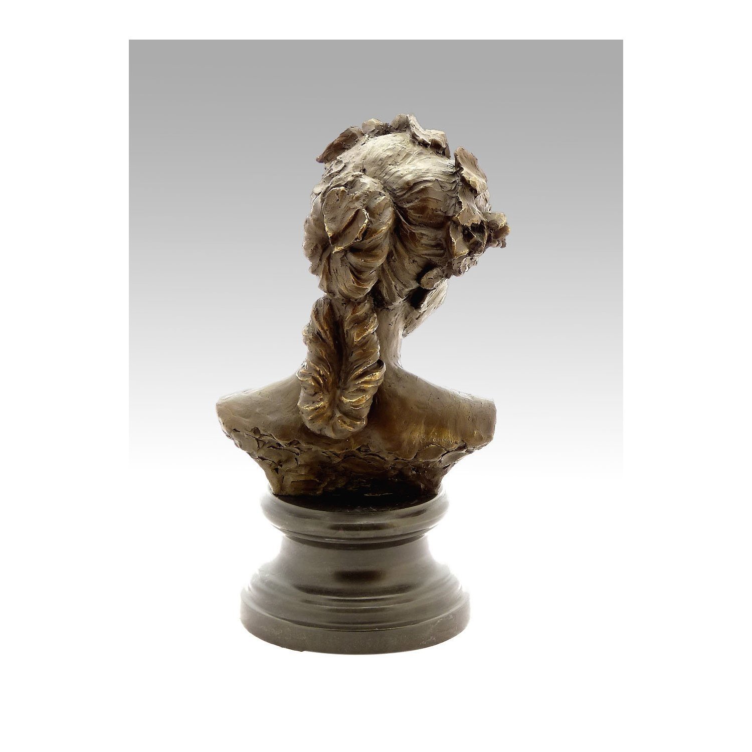 Kunst & Ambiente - Bacchante with Lowered Eyes (1872) - Jean-Baptiste Carpeaux - Skulptur - Plastik - Bronzefigur - Wohndeko - Dekoration - Deko - Frauenbüste