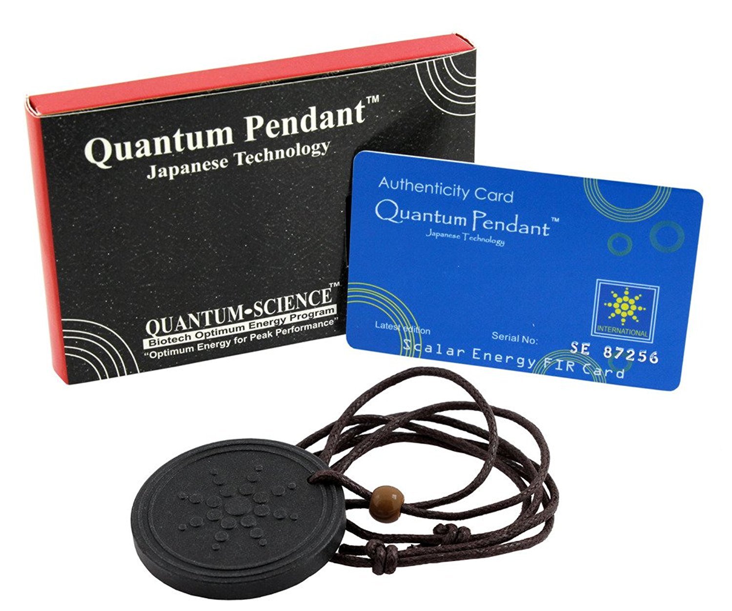 Buy OMGDeal Quantum Science Black Pendant Japanese Technology Necklace