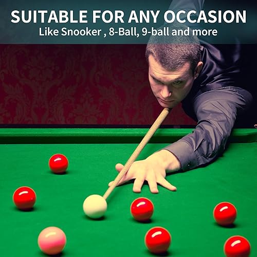 Miniatura 6 de Tiza para taco de billar, 2 unidades, accesorios de mesa de billar redondos de alta calidad para torneos profesionales, clubes, bares, hogar