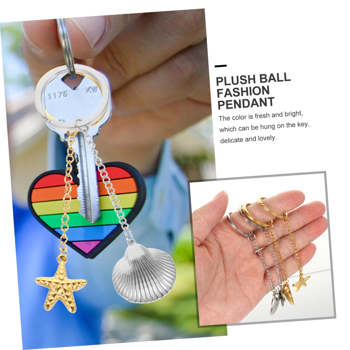 Portachiavi Peluche Auto Cordino Cordini Ganci Per Chiavi A Parete Porta Badge Identificativo Ciondolo Portachiavi Borsa Natalizia Acciaio Inossidabile
