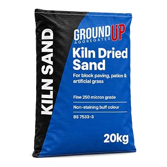 Kiln Dried Sand 20kg for Block Paving, Patios & Artificial Grass