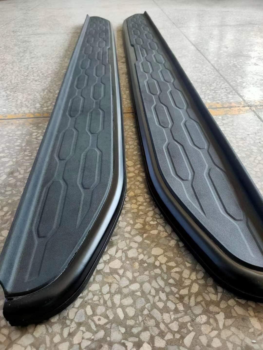 Aluminium Running Boards Side Steps Nerf Bars Fits for Land Rover Discovery Sport 2015-2021 All Black