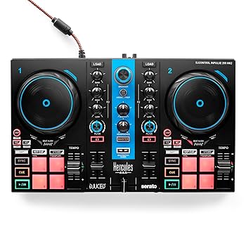 Amazon.com: Hercules DJControl Inpulse 200 MK2 Arctic Blue