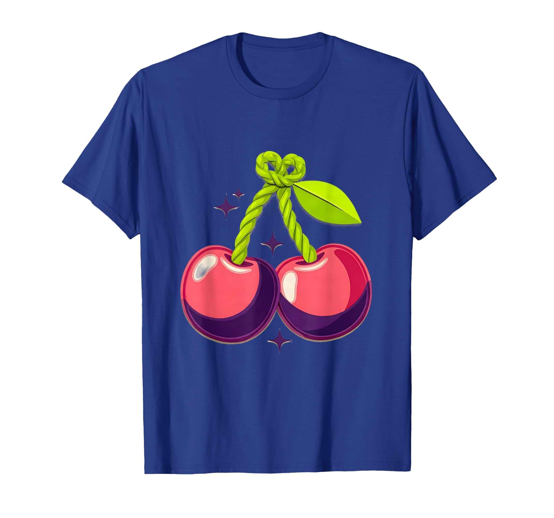 Men's Cherry Gummy Pop Cute Baby Tee Girl Aesthetic T-Shirt