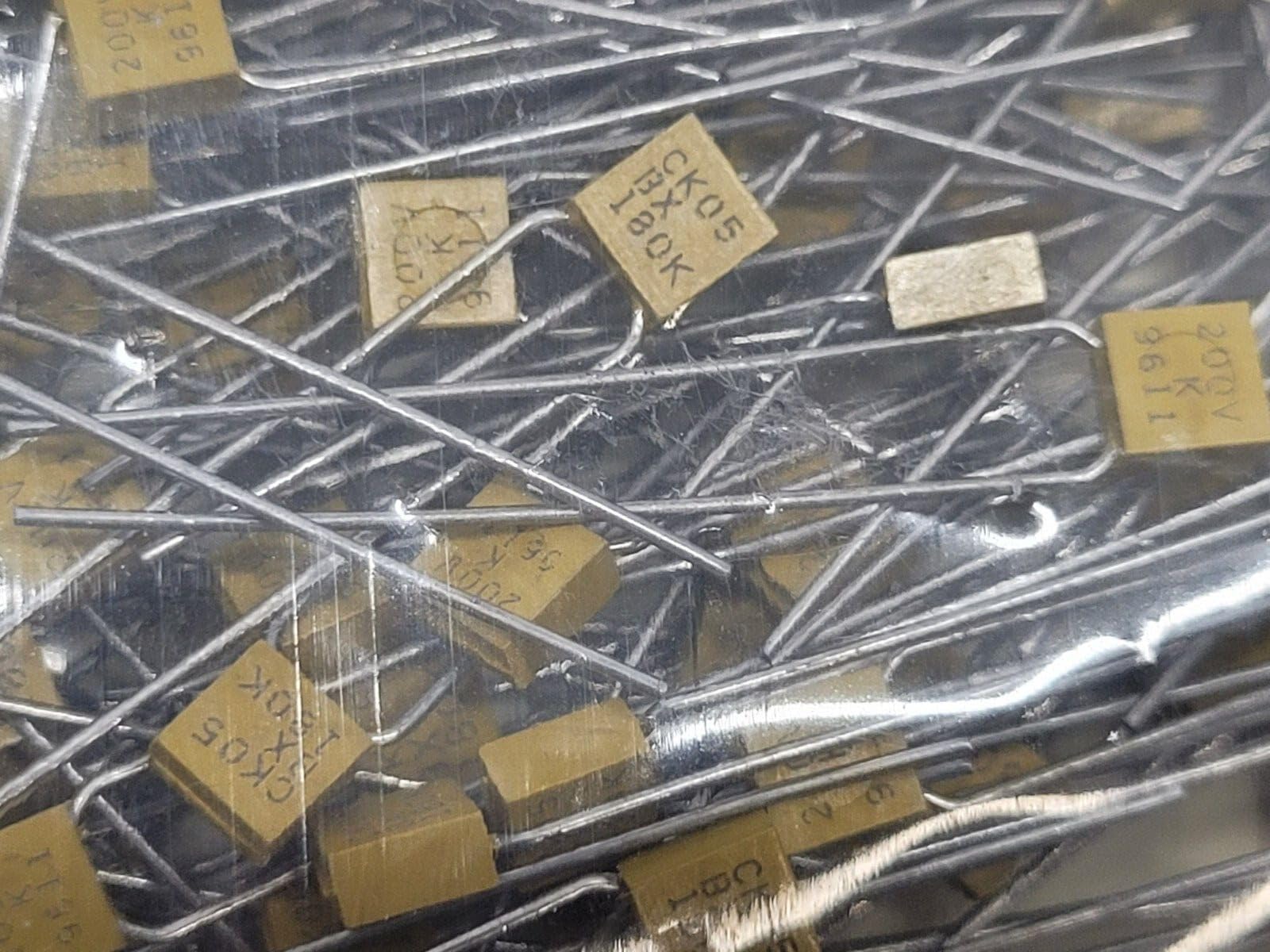 (5 PCS) CK05BX180K KEMET Compatible with CAP CER RADIAL