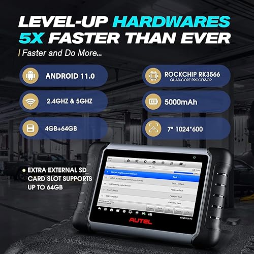 Miniatura 8 de Escáner Autel MaxiPRO MP808S KIT, herramienta de escaneo bidireccional 2026 V3.0, actualización de 2 años, codificación ECU, más de 3K pruebas, más