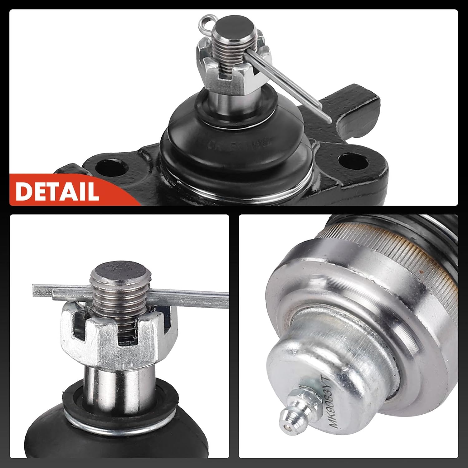 A-Premium Set of 4, Front Upper & Lower Ball Joint Kit, Compatible with Toyota 4Runner 1996-2002, Tundra 2000-2002, Sequoia 2001-2002
