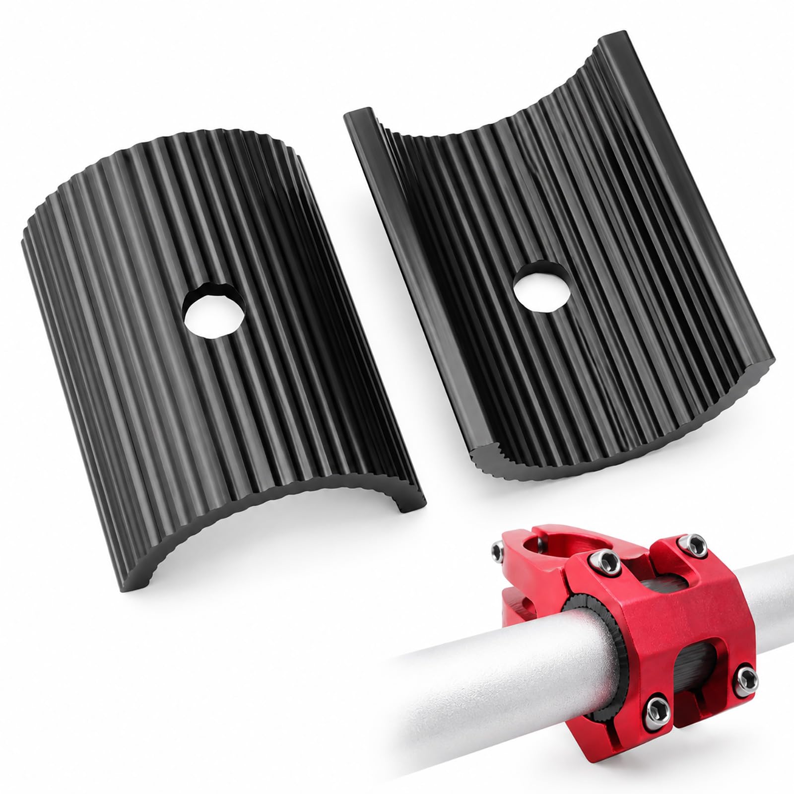 RLMVGBX 1 Pair Bike Handlebar Stem Shim 25.4mm to 31.8mm