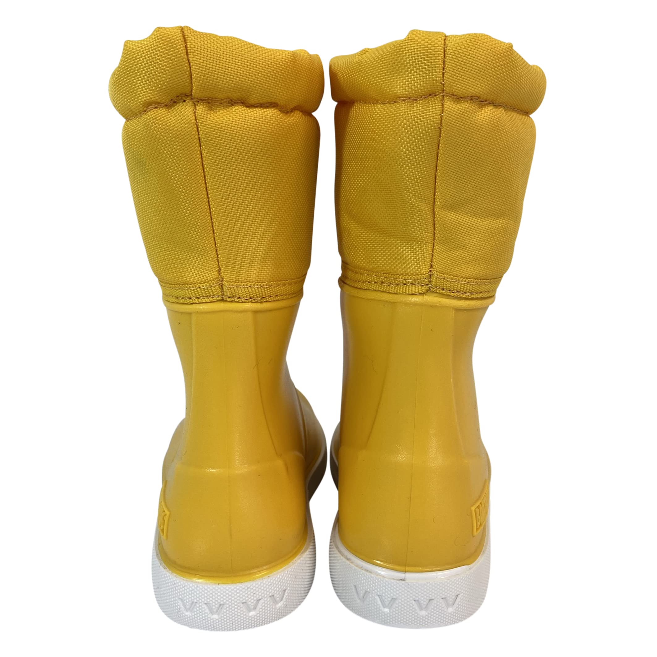 BOATILUS Umweltfreundlich gefütterte Stiefel PENGUY-B Unisex für Kinder, Regenstiefel, warmes Futter