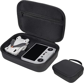 Storage Bag for DJI Mini 3-Portable Drone Case Travel Handbag Carrying case Compatible with Mini 3 Pro, DJI RC/RC-N1 Remote Controller and Accessories-Black