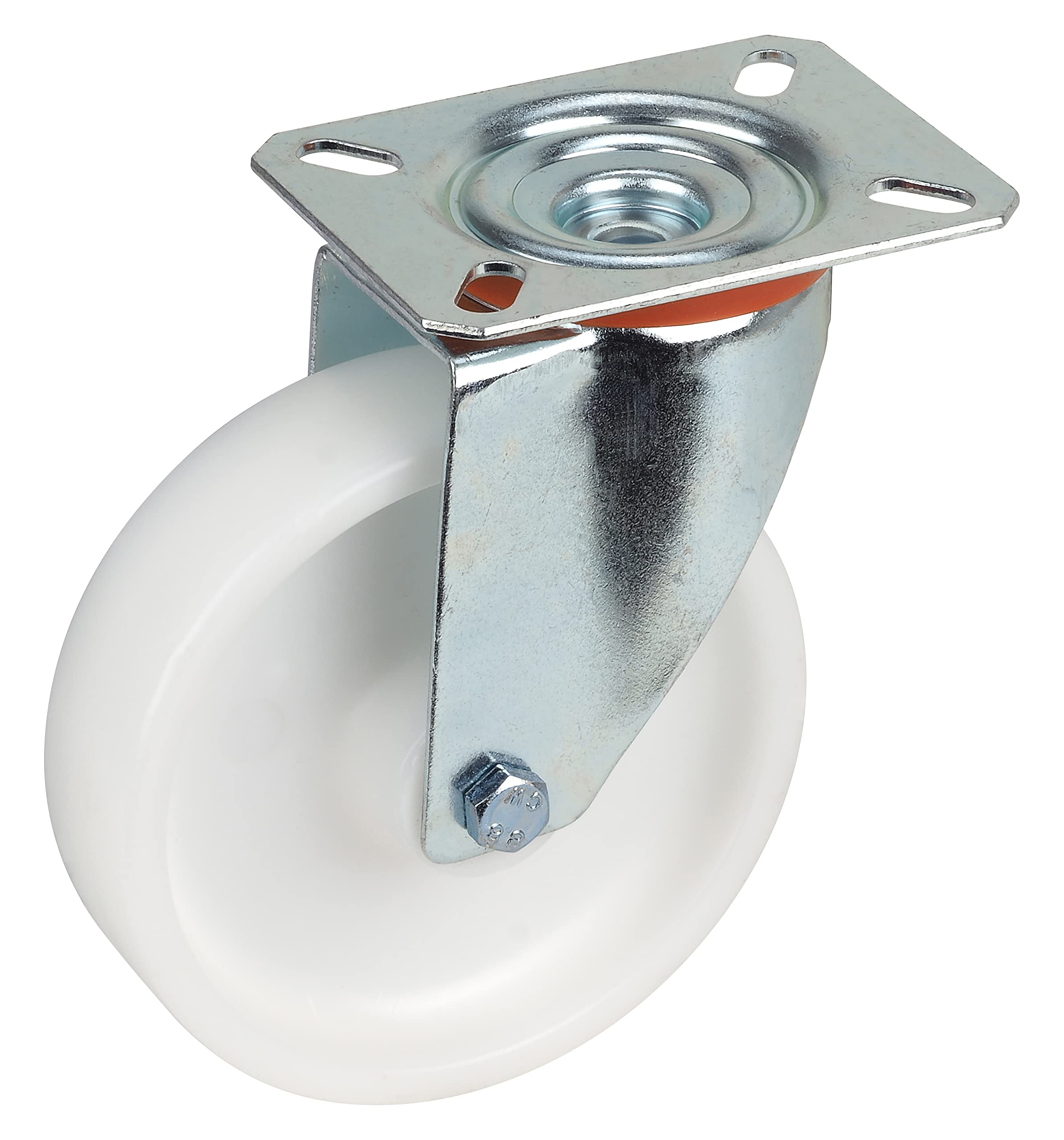 Dörner + Helmer Ruedas Giratorias 125 mm Polipropileno Placa 100x85 mm Carga 600 kg Set