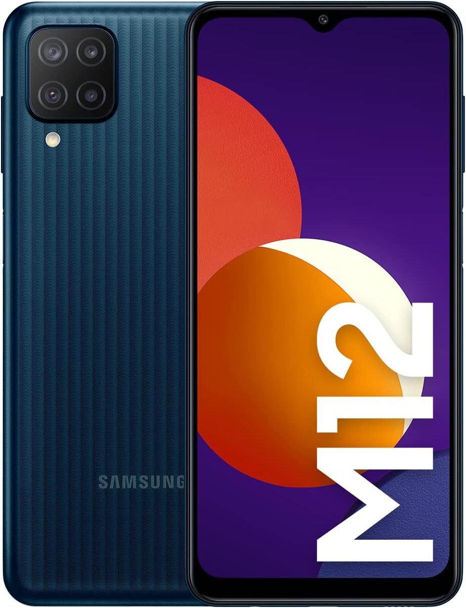 Samsung Galaxy M12 64GB Black [Amazon Exlcusive] (UK Version)