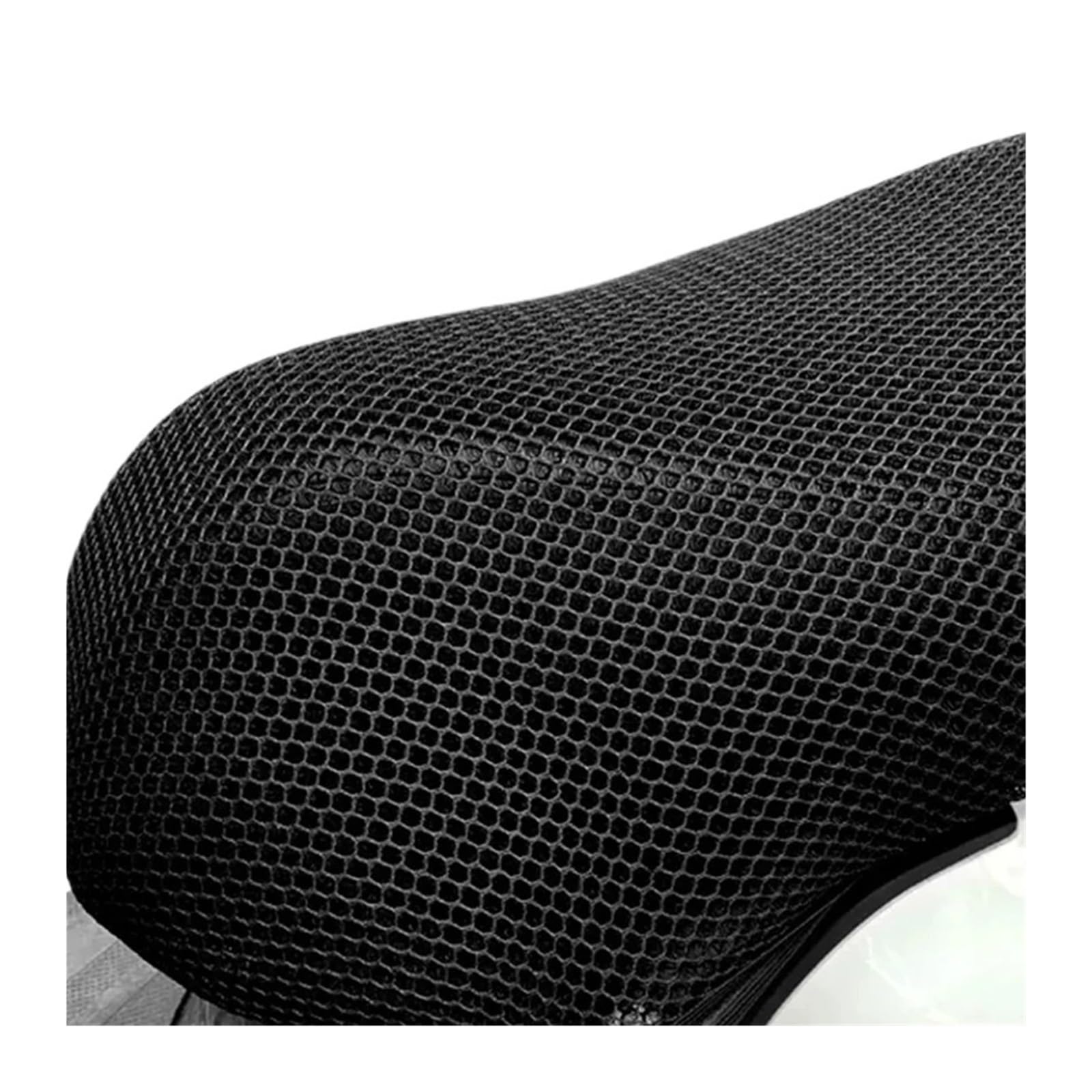 Per coprisedile Tessuto a Per rete 3D Protezione solare per scooter per Cuscino traspirante in a nido d'ape antiscivolo Coprisedile per moto(L)