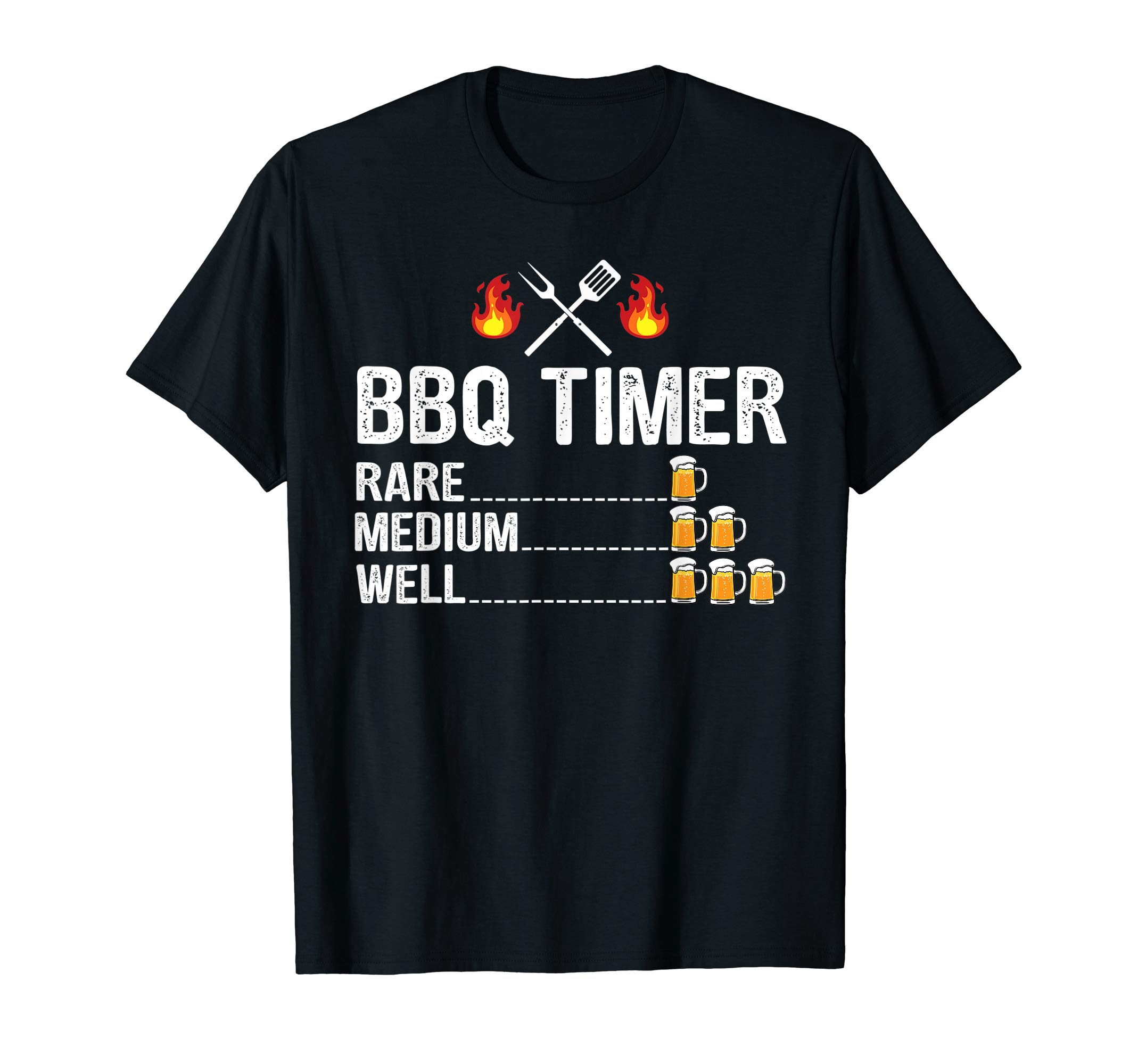 Family Collection T-ShirtsBBQ Timer Barbecue Drinking Grilling Grill Beer T-Shirt T-Shirt