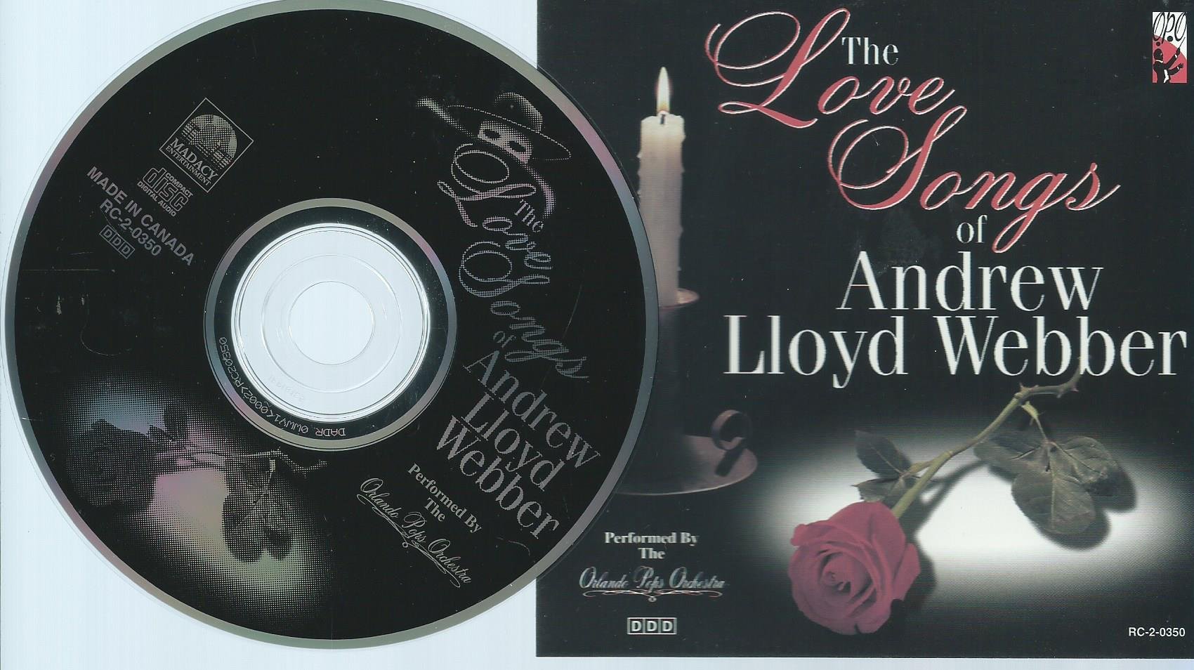 Love Songs of Andrew Lloyd Webber [Audio CD]