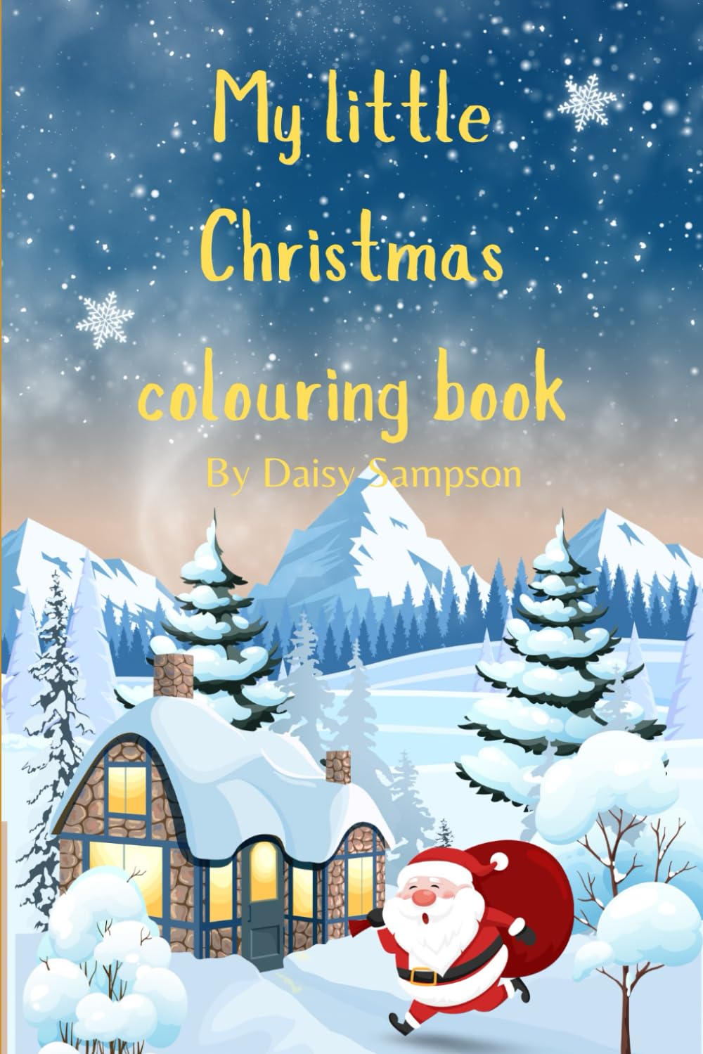 My little Christmas colouring book (Colouring books for kids)