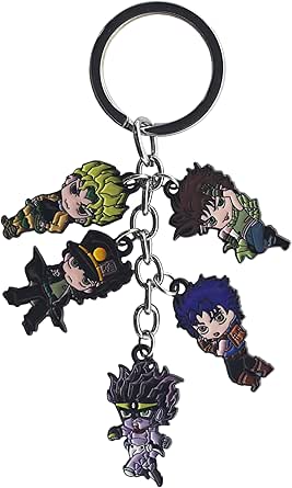 Astuccio Anime JoJo's Bizarre Adventure - Star Platinum, Jonathan Joestar, Grande Capacità, 21x7.5x10 Cm - 2