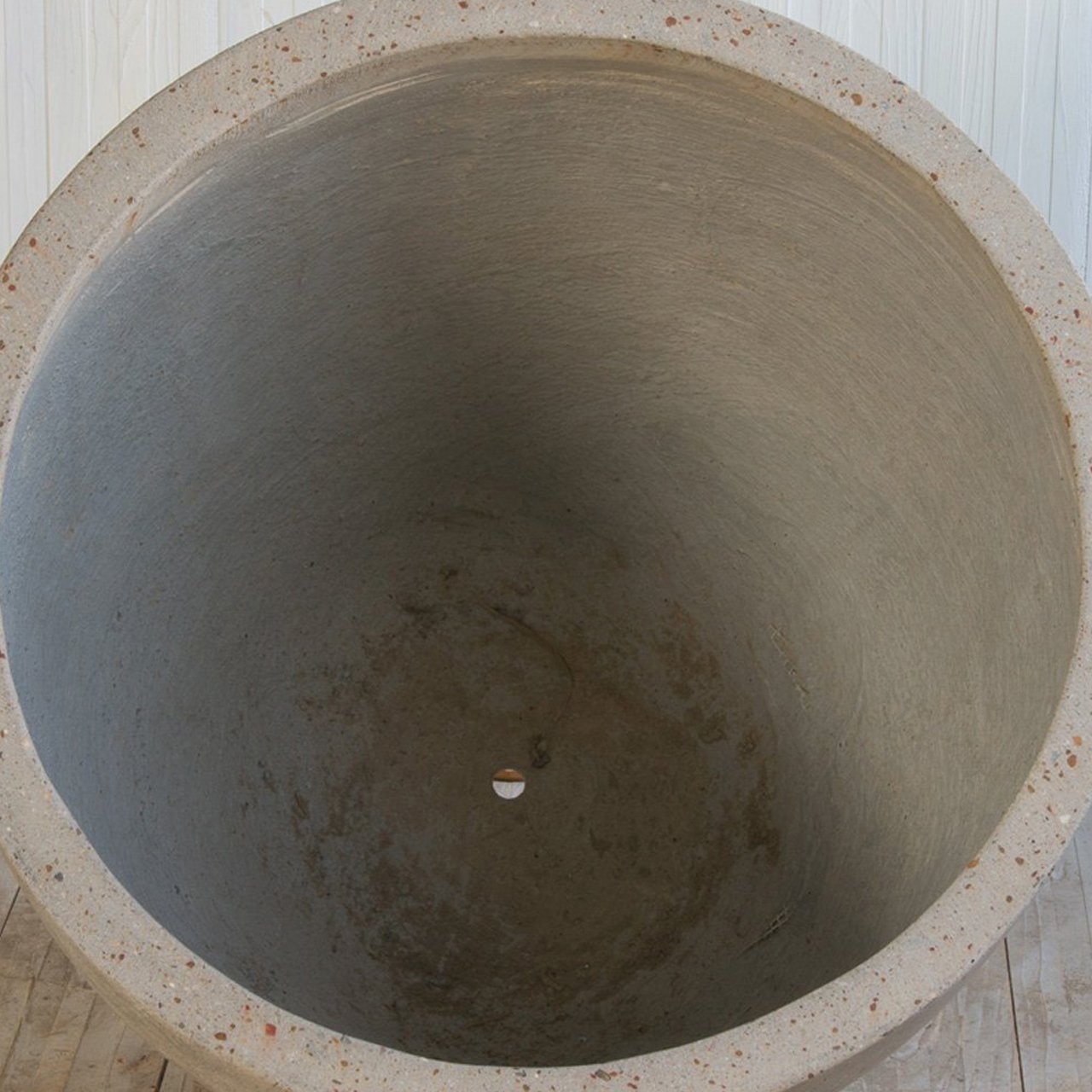 Amazon | 植木鉢 大型 コルテス ラウンド M 40 グレー | 鉢