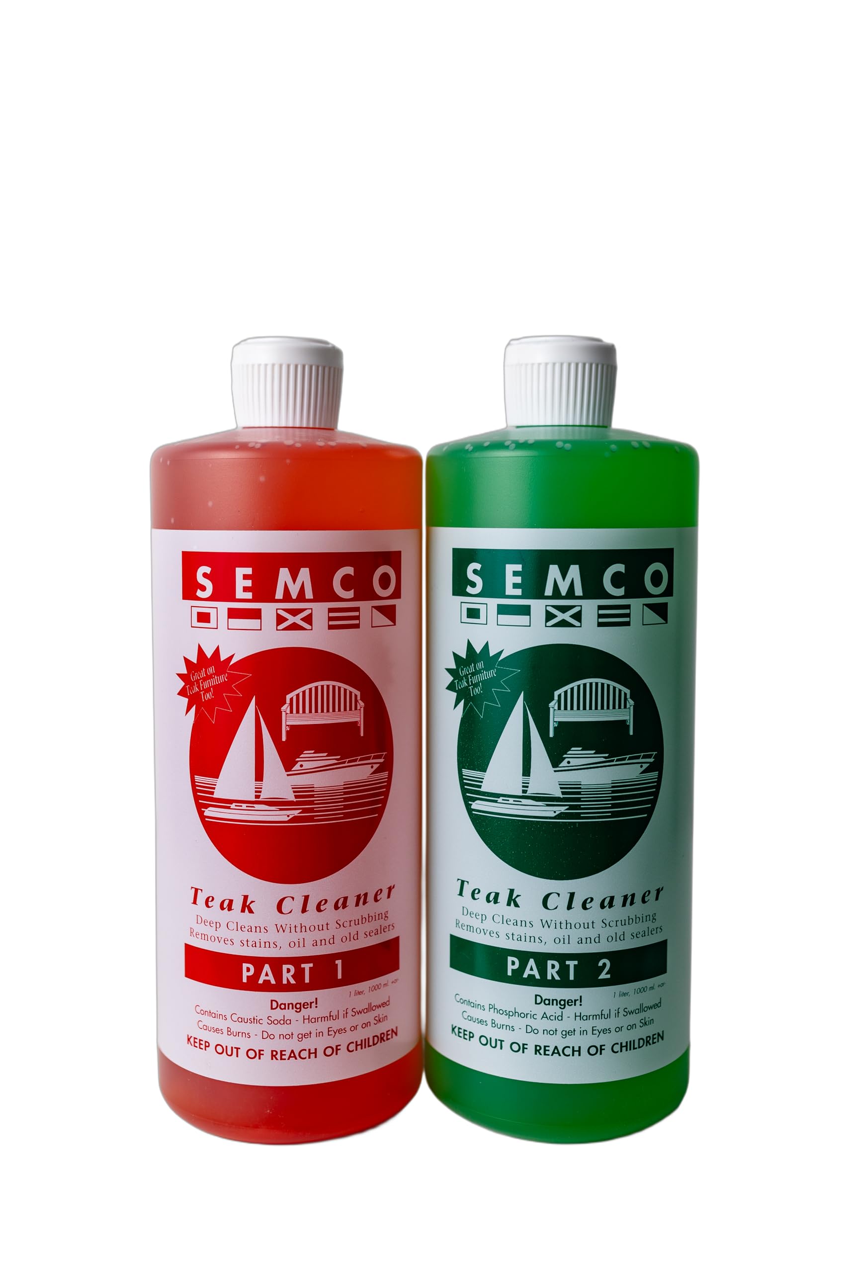 Semco Teak-Reiniger – Pt1 & 2 Set (US Quart)