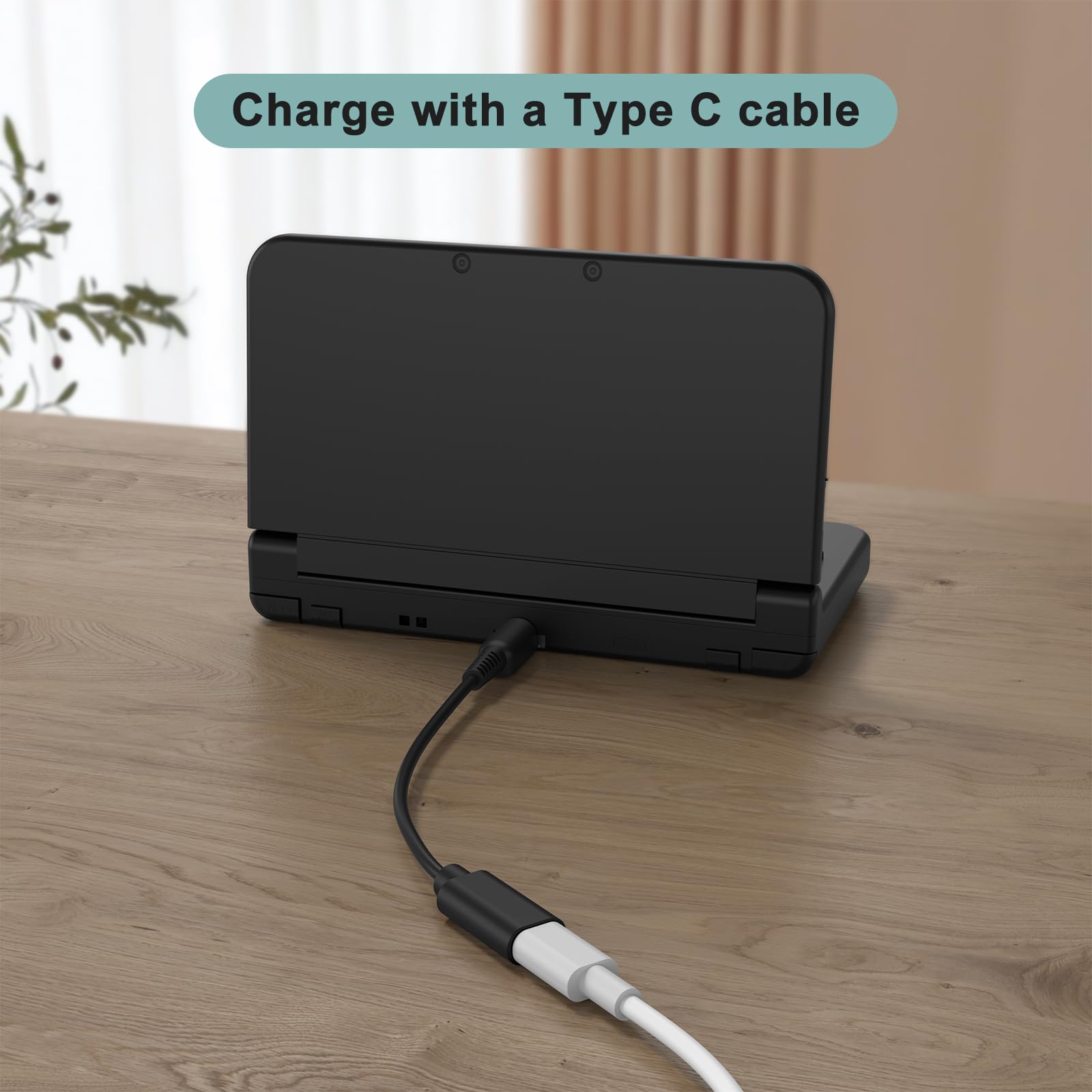 Amazon | 3DS 充電器 充電ケーブル USB電源コード USB Type-C変換