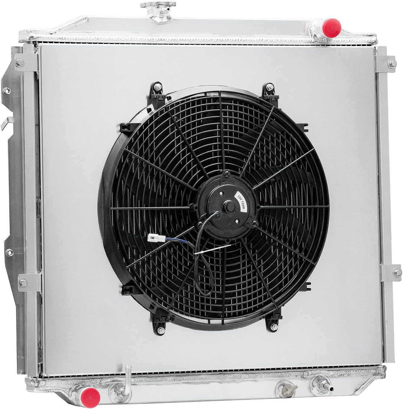 4 Row Core Aluminum Radiator For 1996-2002 Toyota 4Runner 2.7L L4 3.4L V6 CU1998 Radiador Automotive Replacement Radiators Shroud Fan