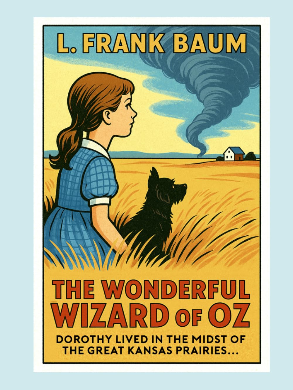 The Wonderful Wizard of Oz (Large Print Lucky Pineapple Books Edition)