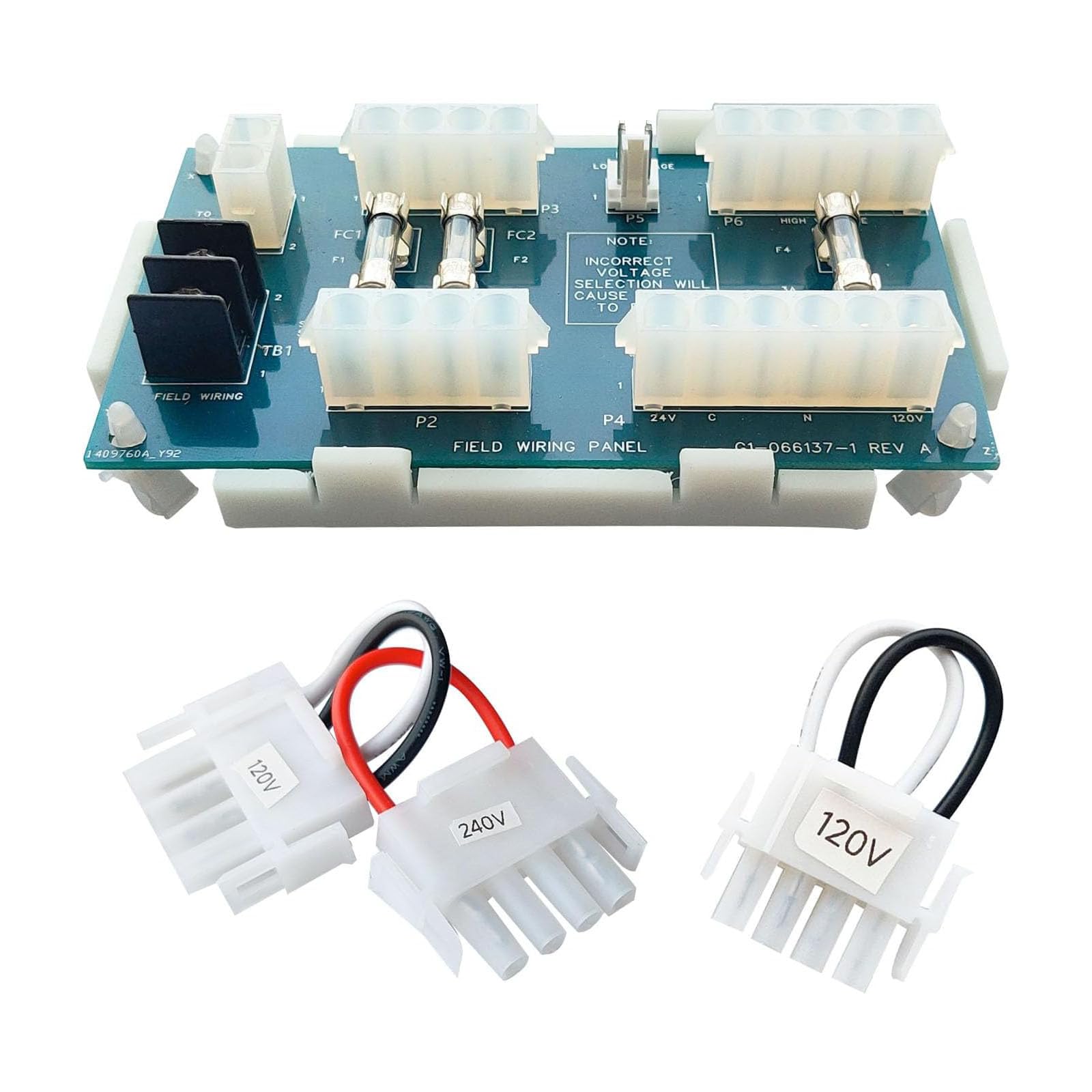 ERRORY Replacement Field Wiring Panel Set for General H Series Low Pool Heaters H150 to H500 Models Easy Install Pool Heater Panel Set