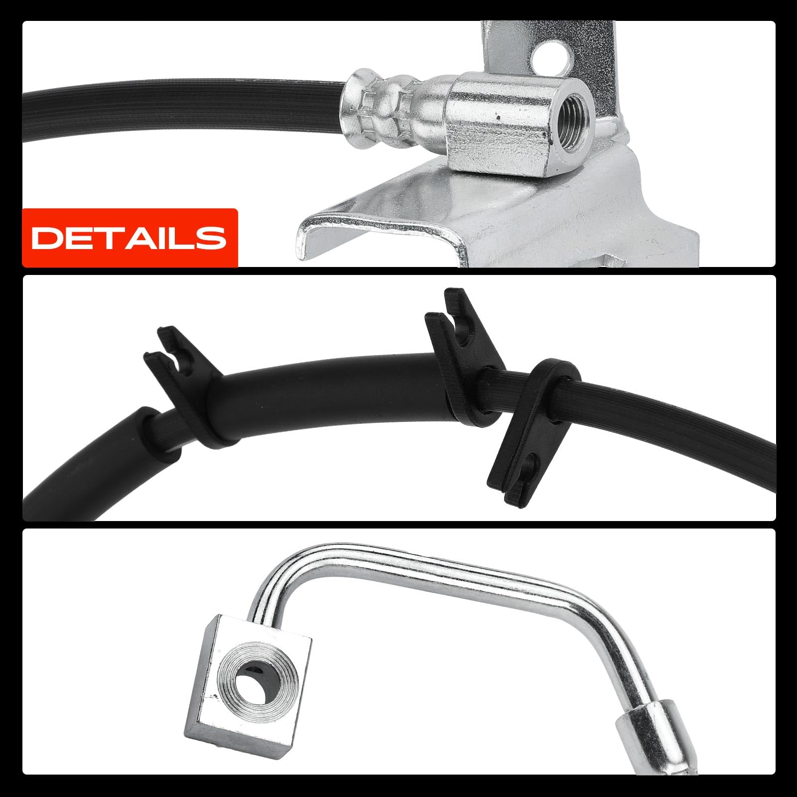 Frankberg 2 mangueras de freno delanteras izquierda y derecha 52080405AA | Compatible con: Grand Cherokee II WG WJ
