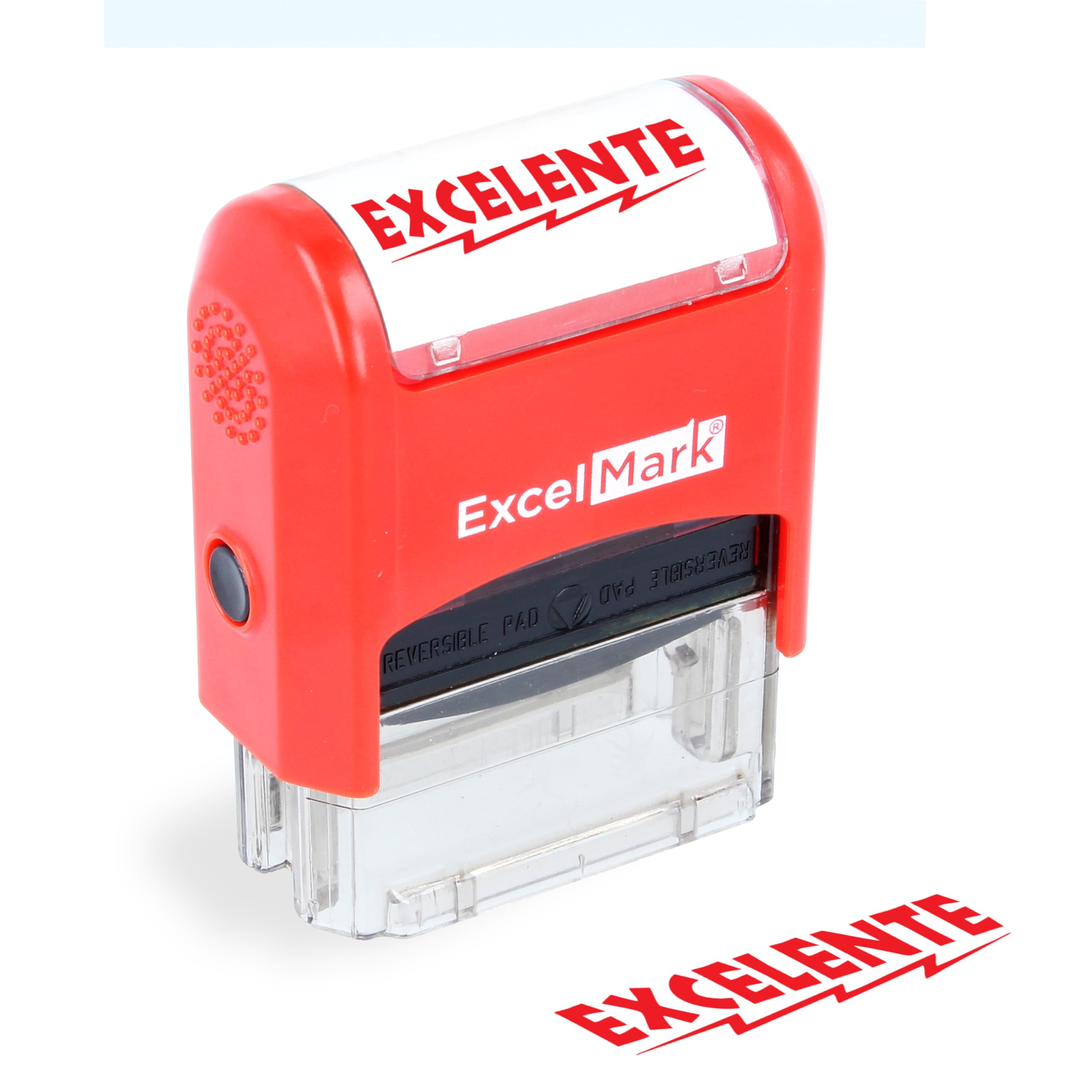 ExcelMark Self-Inking Rubber Teacher Grading Stamp - Excelente