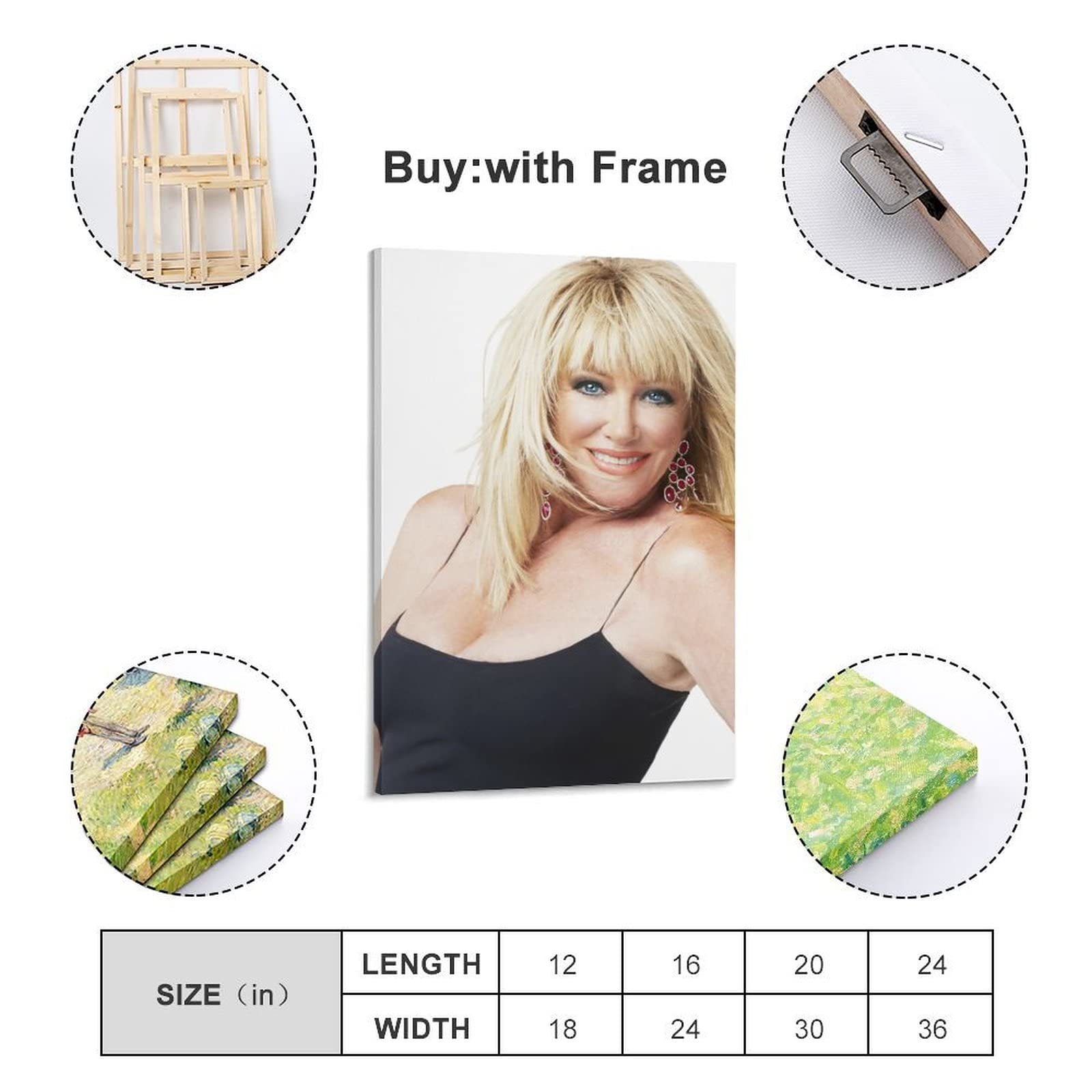 Amazon.co.jp: UPJAKS スザンヌ・サマーズ 女優歌手 美しいポスター