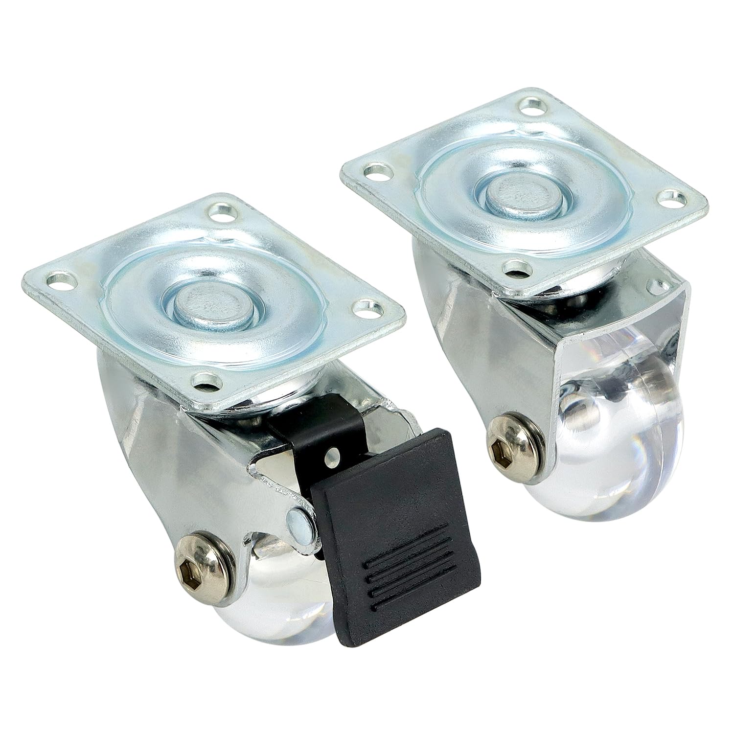 ᐅ Ruote E Rotelle Girevoli Con Blocco Per Apparati - Foto 2