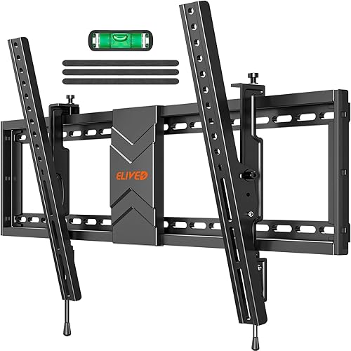 Miniatura 9 de ELIVED Soporte de TV para la mayoría de televisores de 37 a 75 pulgadas, soporte de pared universal para TV de 16 pulgadas, 18 pulgadas, 24 pulgadas