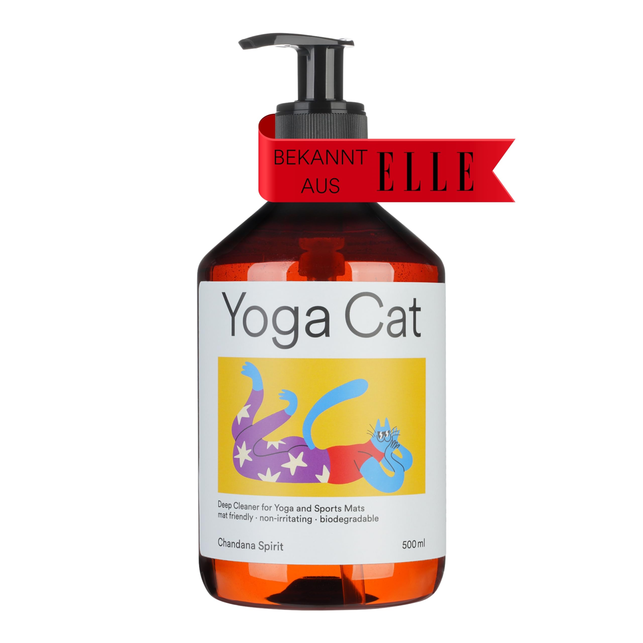 Yoga Cat Yogamatten Tiefenreiniger & Deep Cleaner 500ml