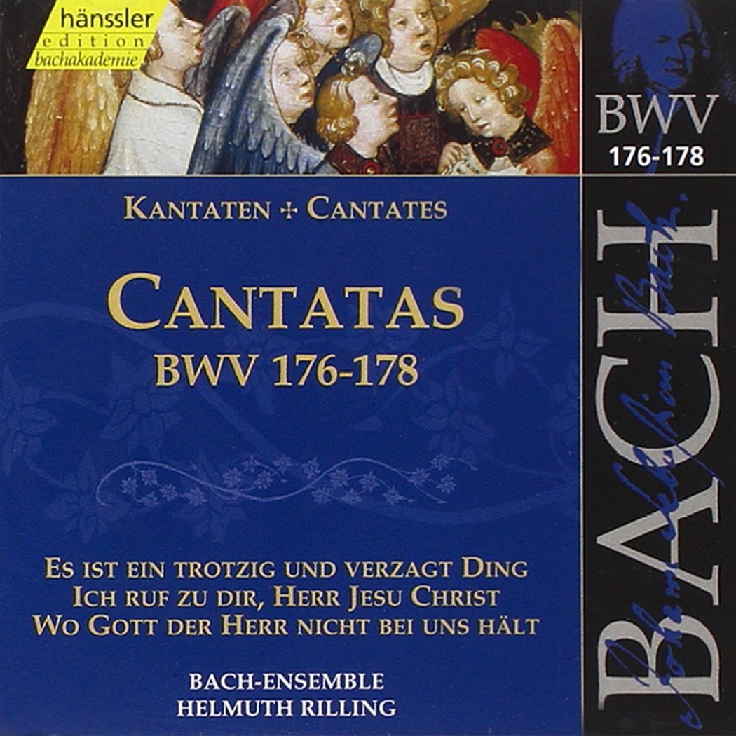 Bach: Cantatas, BWV 176-178 (Edition Bachakademie Vol 53) /Rilling