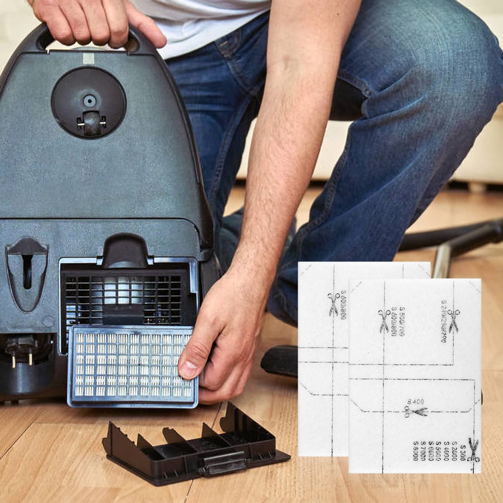 Filtri Miele Complete C3 Sacchetti Filtro McFilter Per Miele Complete C3 Maxi Box 16 Pezzi Con Filtri K 1039835 - Foto 6