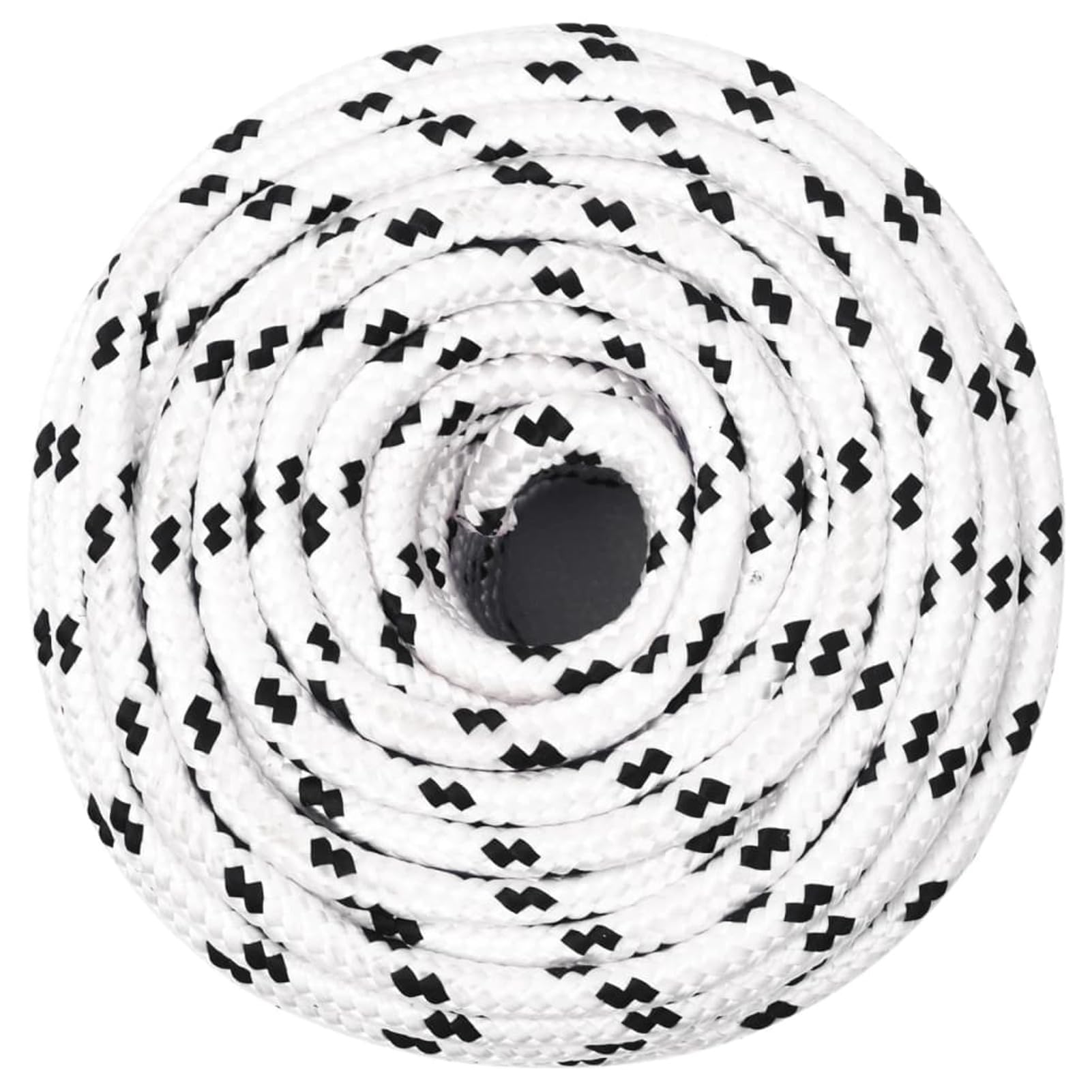 Cuerda para Barco Trenzada poliéster Blanco 8 mmx100 m, LAPOOH Cuerda Escalada, Cuerda Tendedero, Accesorios Barcos De Recreo, Cuerda, Cuerda Trenzada - 152768