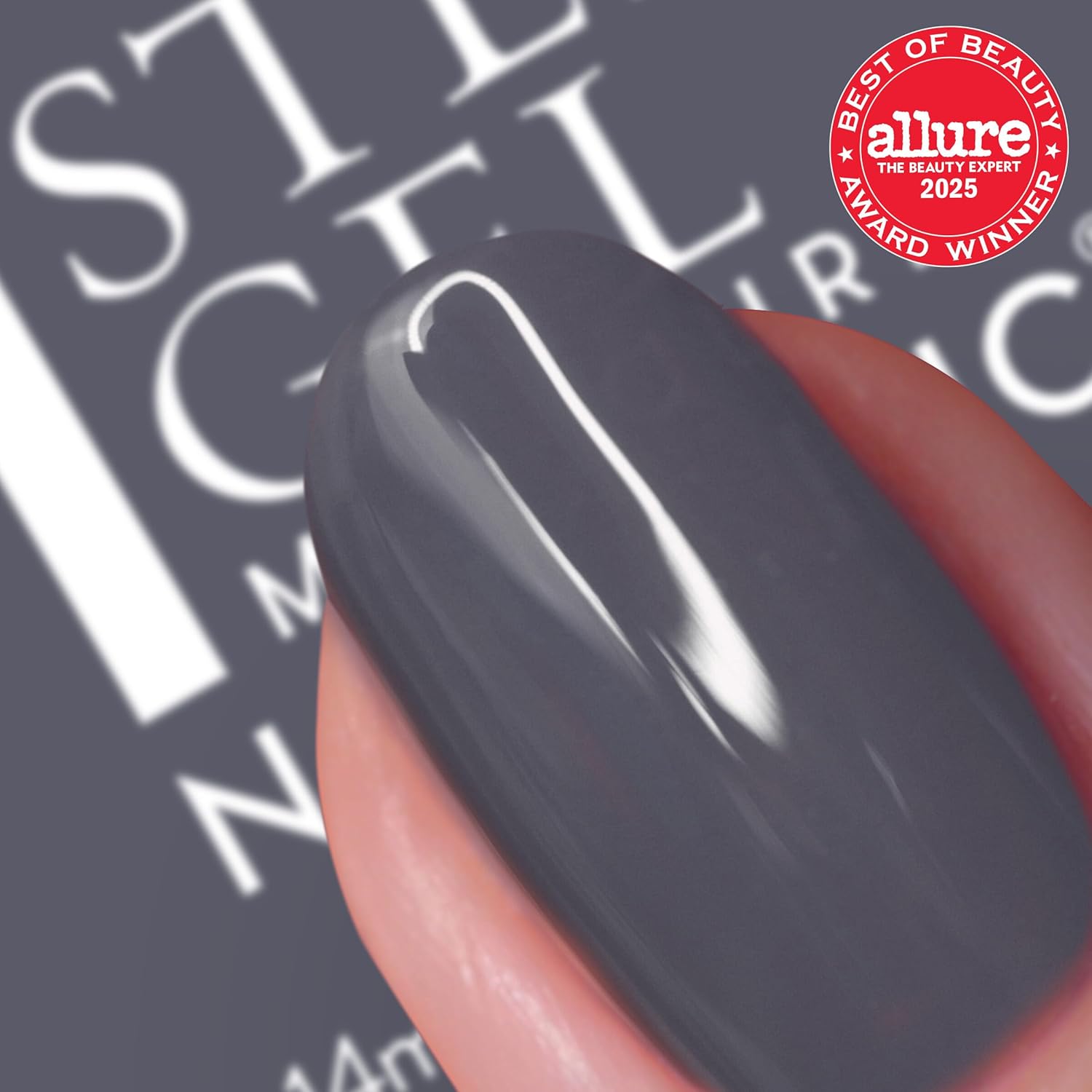 Nails Inc It's Topless Gel-Like Nail Polish, 4-in-1 Base Coat, Treatment, Color & Top Coat, Long Lasting, Strong, Chip Free Nails, Glossy Salon Quality Manicure, Air Dry Nail Polish, Emily, 0.47 Fl Oz - Image 2