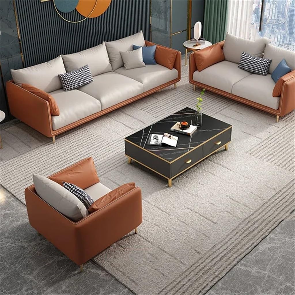 Living Room Sofa Italian Home Furniture Nordic Bedroom Small Back