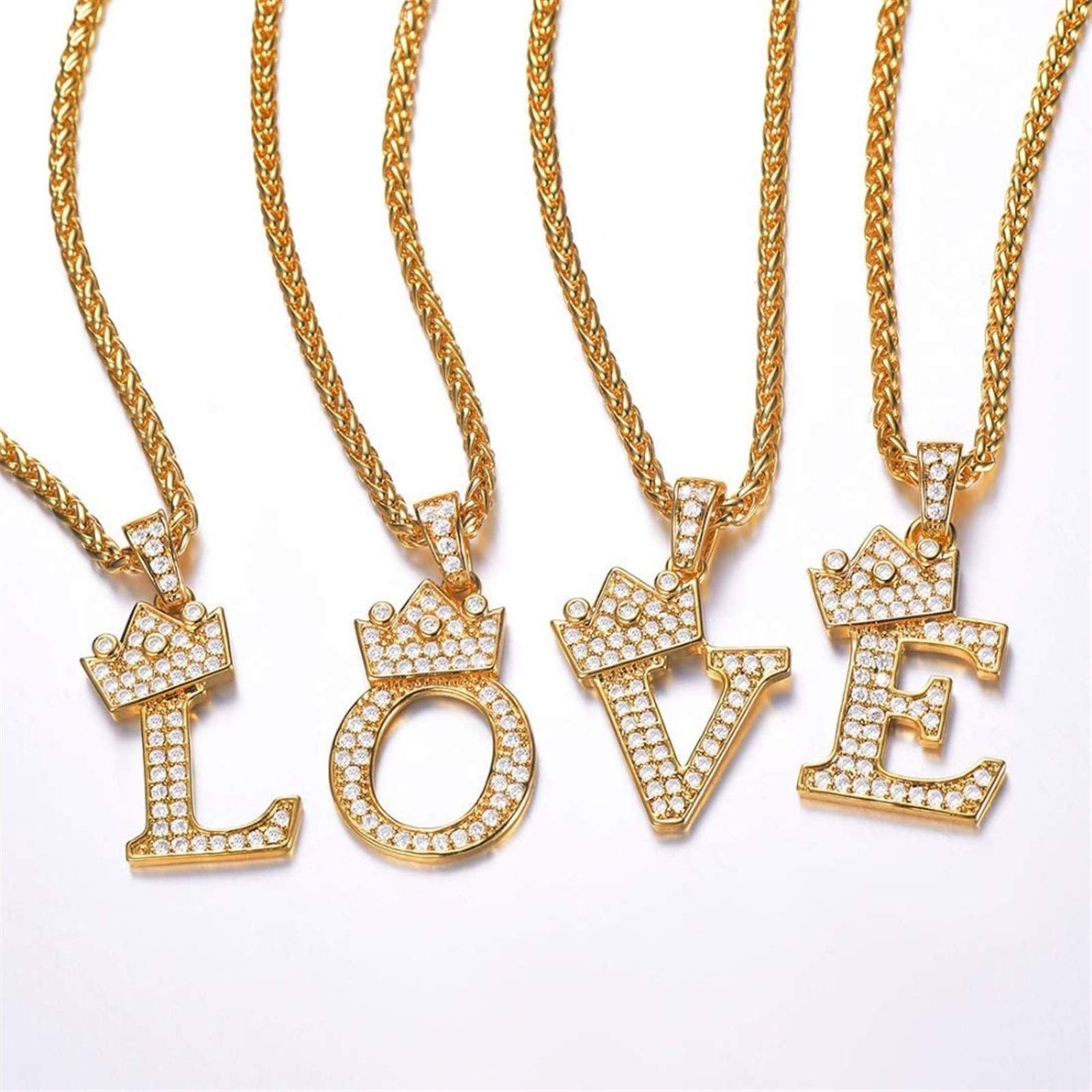 アルファベット ペンダント u アルファベット U チャーム ペンダント ネックレス トップ