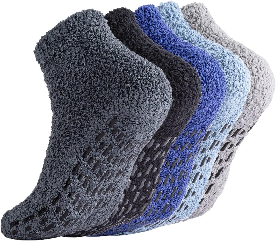 Breslatte Non Slip Hospital Socks with Grips for Women Grip Slipper Socks for Women Gifts