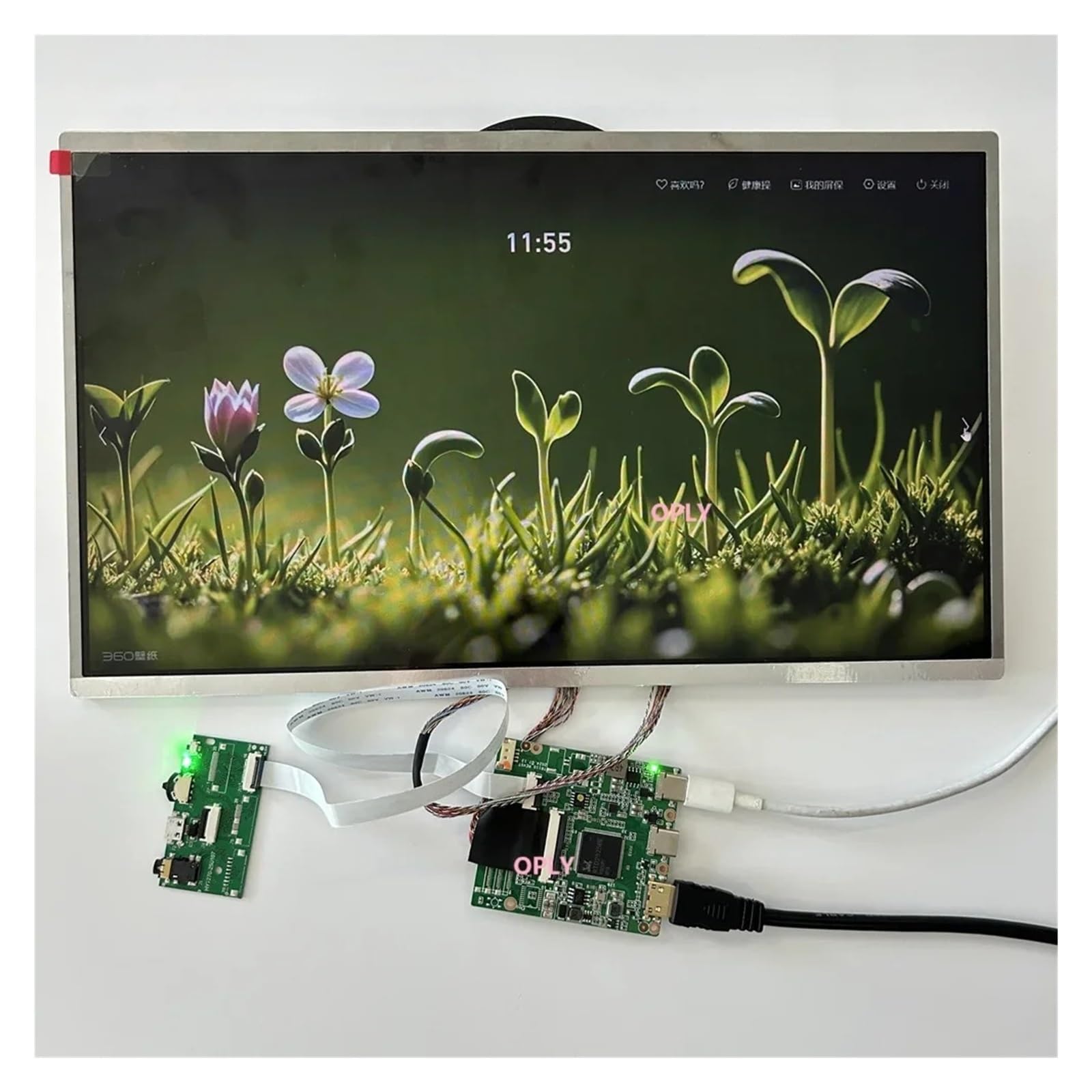 Kit Scheda Di Controllo LP140WH4 LP140WH8 LP140WH4-TLN1-TLN2 Kit Driver EDP | Pannello LCD 14" 1366X768 LVDS 2 TYPE-C MINI compatibile HDMI(LP140WH8-TLB1)