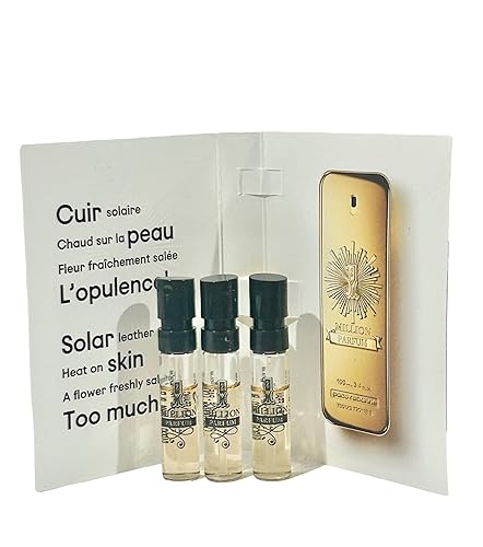 Miniatura 3 de Paco Rabanne 1 millón de frascos de spray de perfume en tarjeta