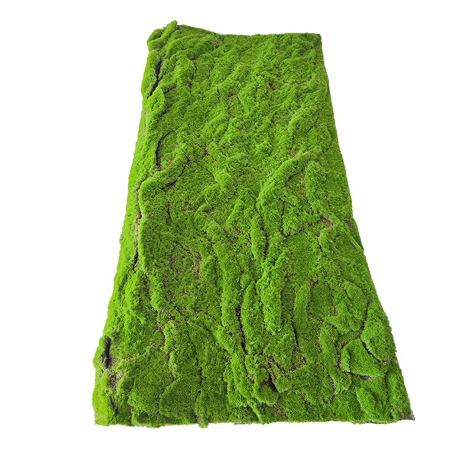 DECAKE Artificial Moss Rug, Simulation Fake Grass Mat for DIY Crafts, Realistic Woodland Decor Turf, Faux Centerpiece (Color : B, Size 100 x cm (39 3/8 39 in))