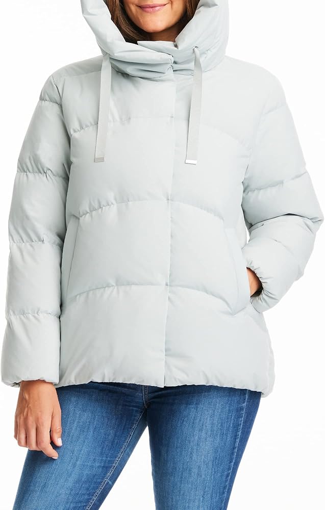 Hooded down & feather fill puffer coat sanctuary Clearance