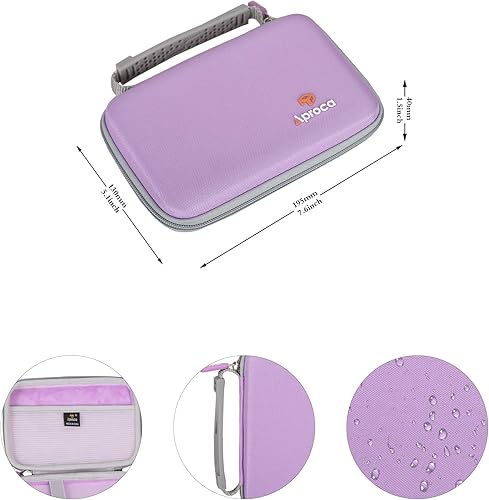 Miniatura 6 de Aproca Bolsa de viaje de almacenamiento duro, para VTech KidiBuzz 3  G2 para dispositivos electrónicos inteligentes para niños