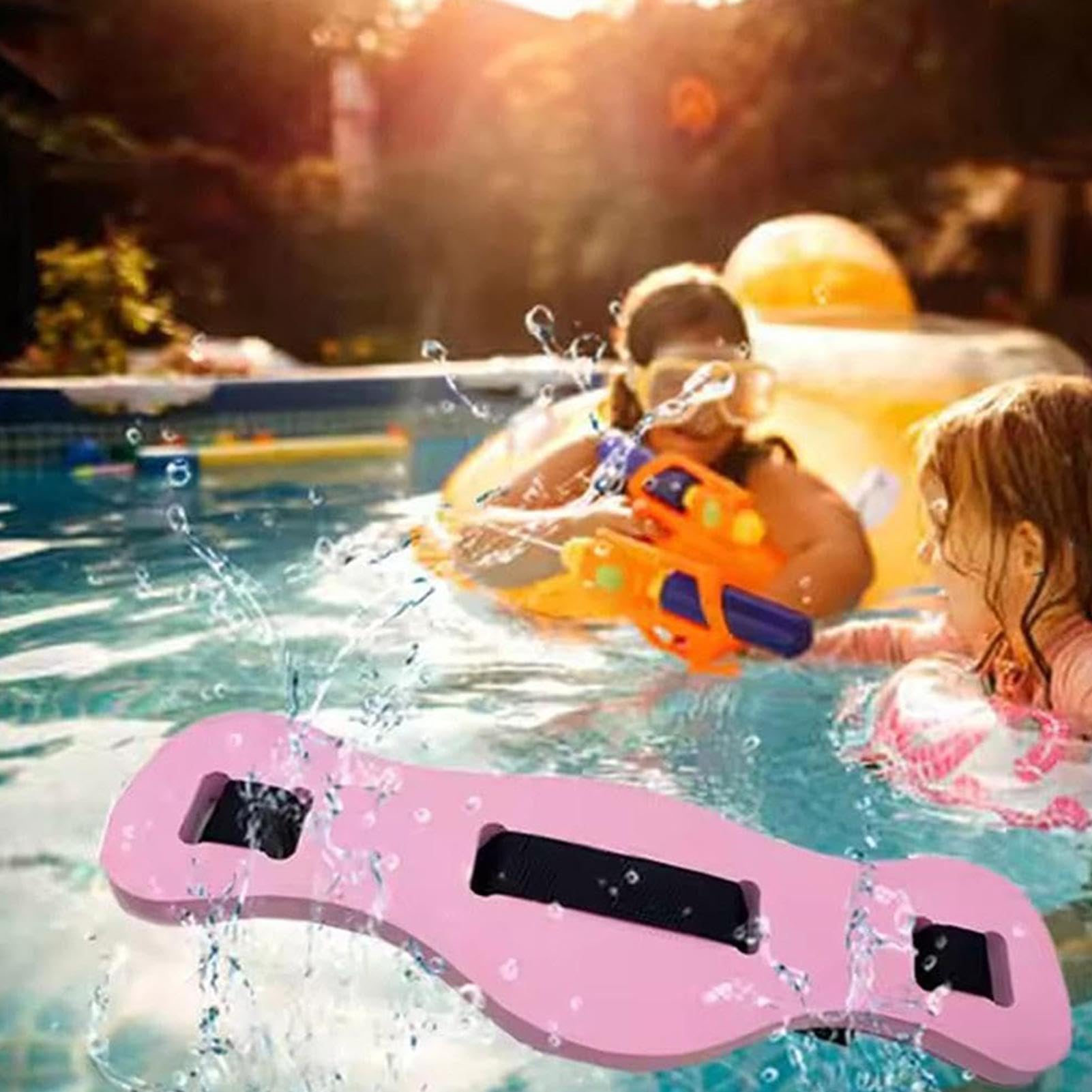 Schwimmgürtel | Tragbares schwimmendes Trainingsgerät | Wasser-Fitness-Schwimmgürtelbrett | für Damen und Herren | Indoor Outdoor Strand Fluss See Urlaub Übung
